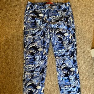 NWT Lilly Pulitzer size 8 Kelly skinny ankle pant